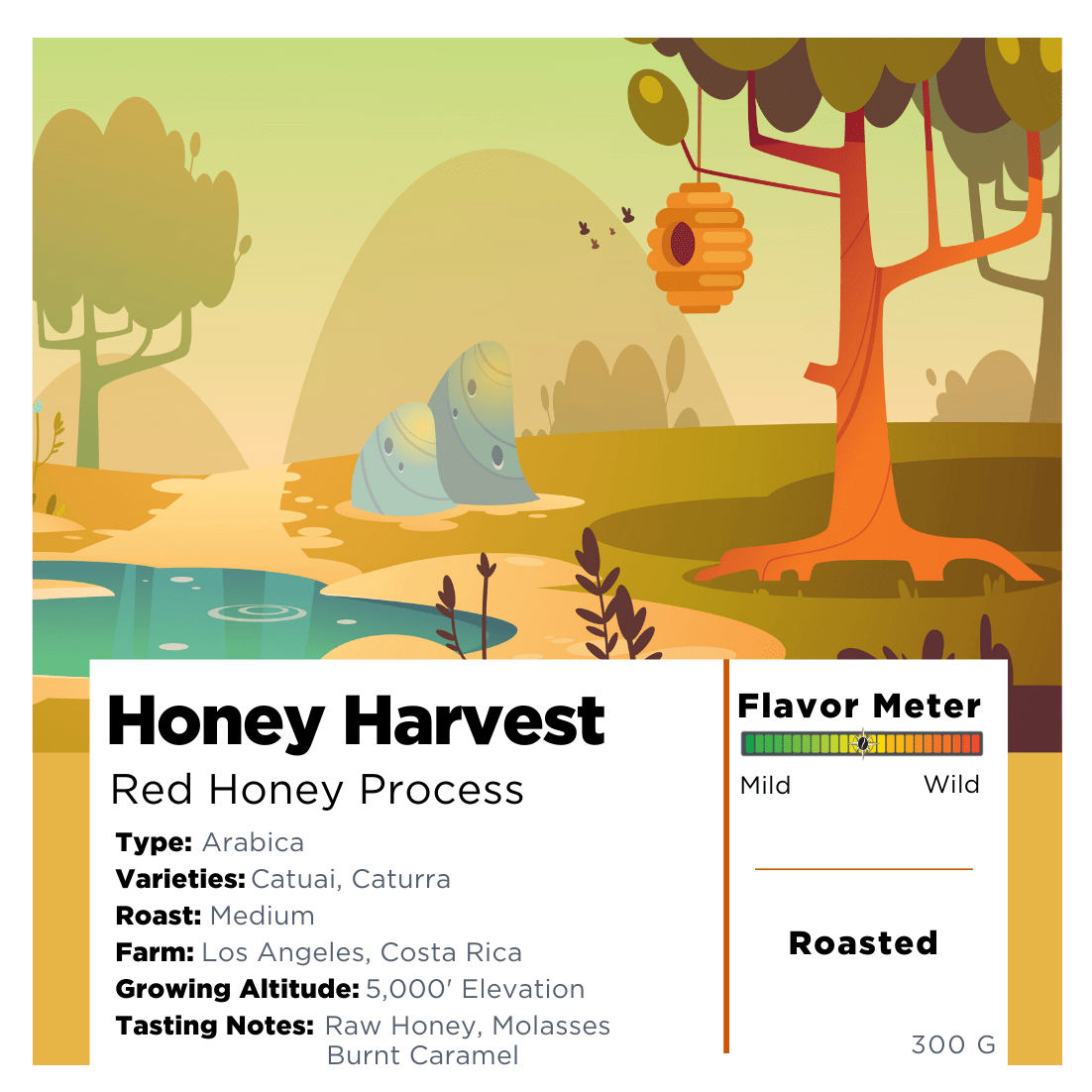 Honey Harvest Coffee Bag