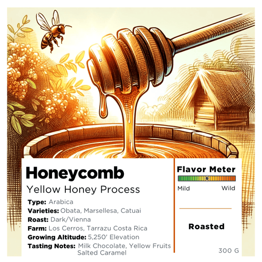 Honeycomb coffee bag
